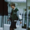 Princess Diana Eagles varsity jacket