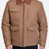 John Dutton Yellowstone Season 4 Quilted Cotton Jacket
