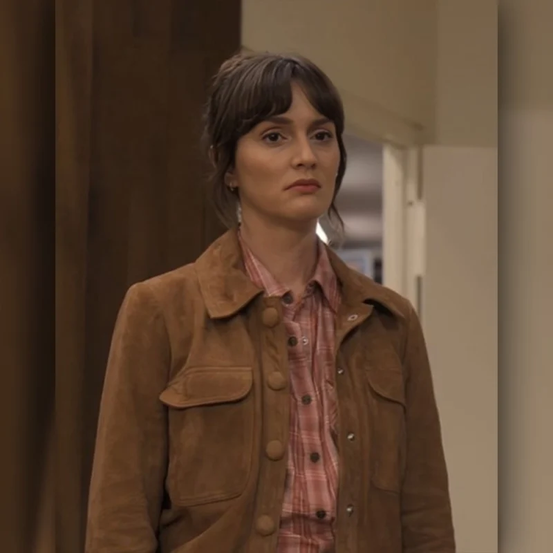 Leighton Meester Stylish Jacket from Good Cop Bad Cop