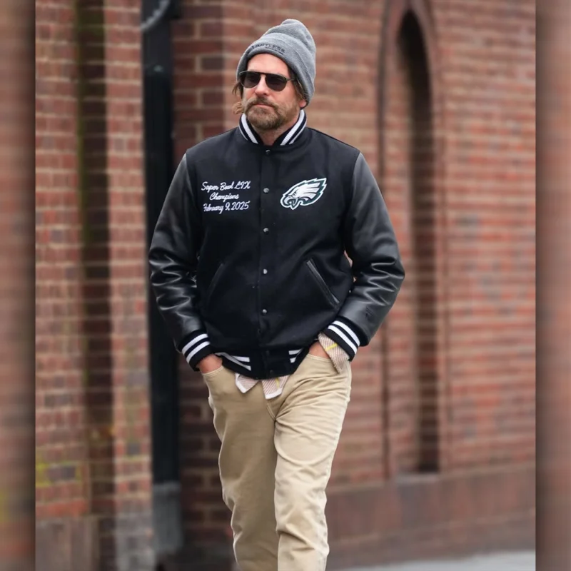 Bradley Cooper Classic Eagles Jacket – NYC Look