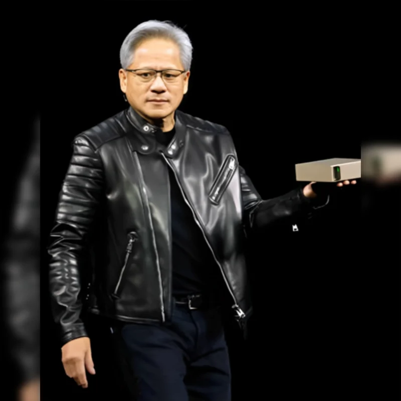Nvidia CEO Jensen Huang Iconic Black Jacket