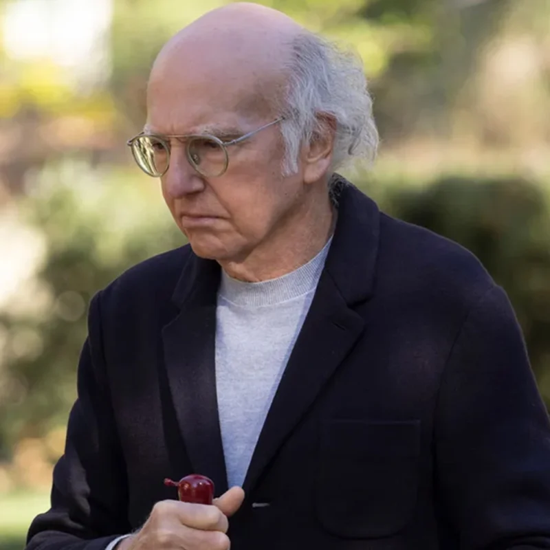 In the twelfth season of Curb Your Enthusiasm, Larry David's character continues to entertain with his signature humor and his distinct, Curb Your Enthusiasm S12 Stylish Blazer.