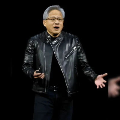 Nvidia CEO Jensen Huang Iconic Black Jacket