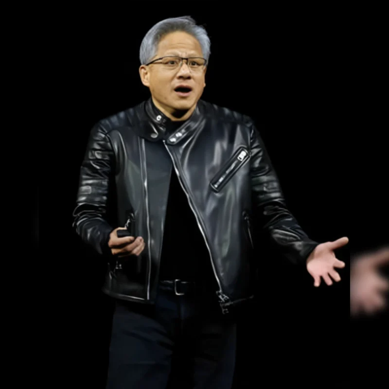 Nvidia CEO Jensen Huang Iconic Black Jacket