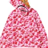 Bape Shark Pink Hoodie