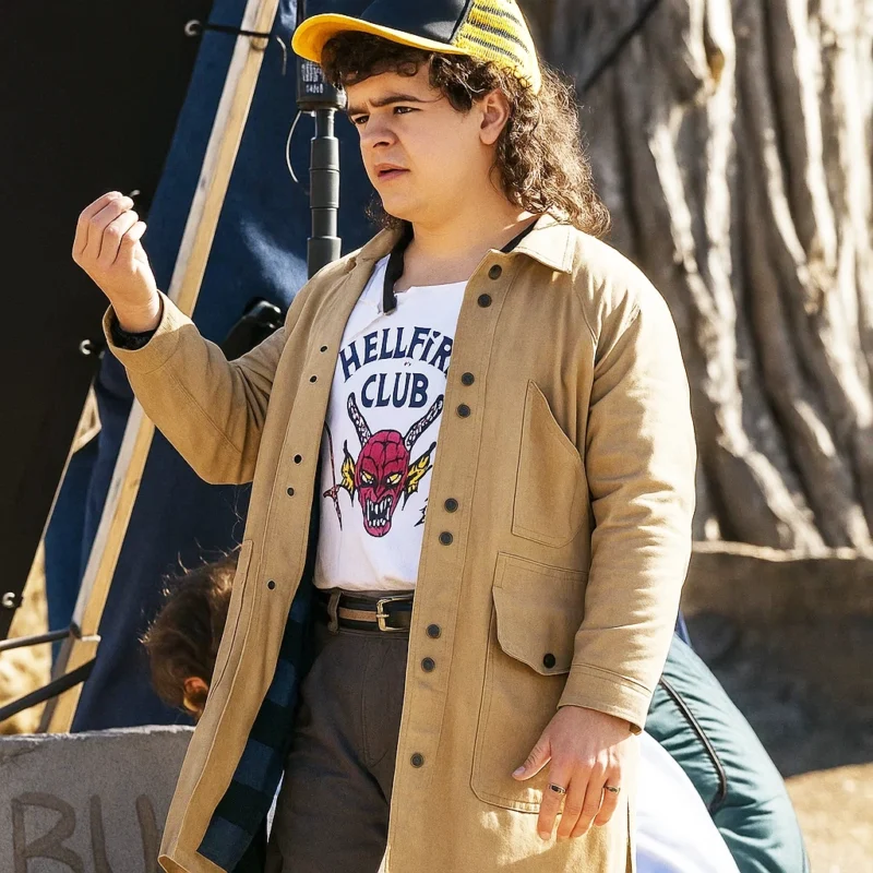 Stranger Things S05 Gaten Matarazzo Coat