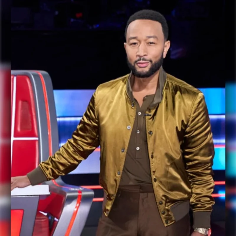 The Voice S27 John Legend Bomber Jacket
