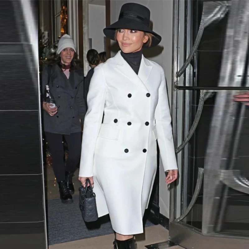 Unstoppable Premiere Jennifer Lopez Coat