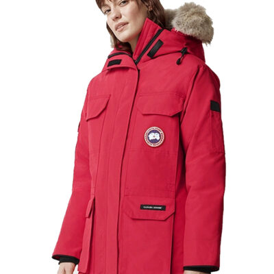 Canada Goose Fence Red Hooded Jacket