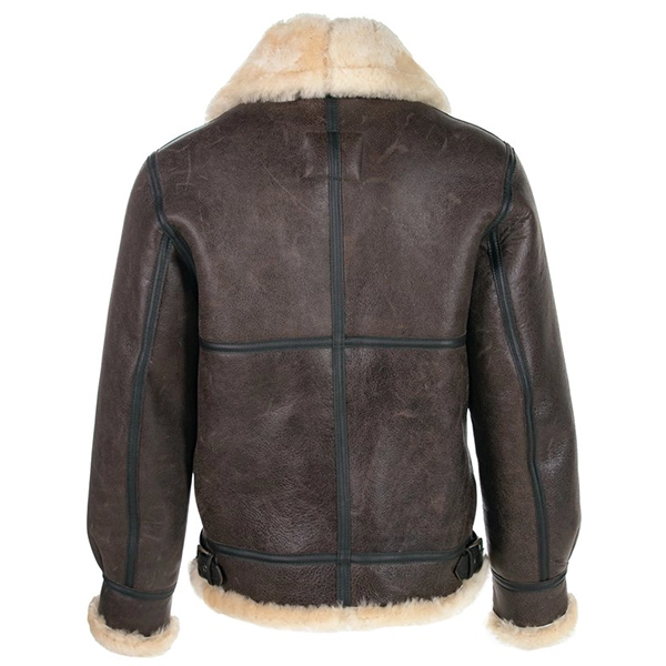 RAF Pilot Aviator B3 Bomber Jacket - Image 3