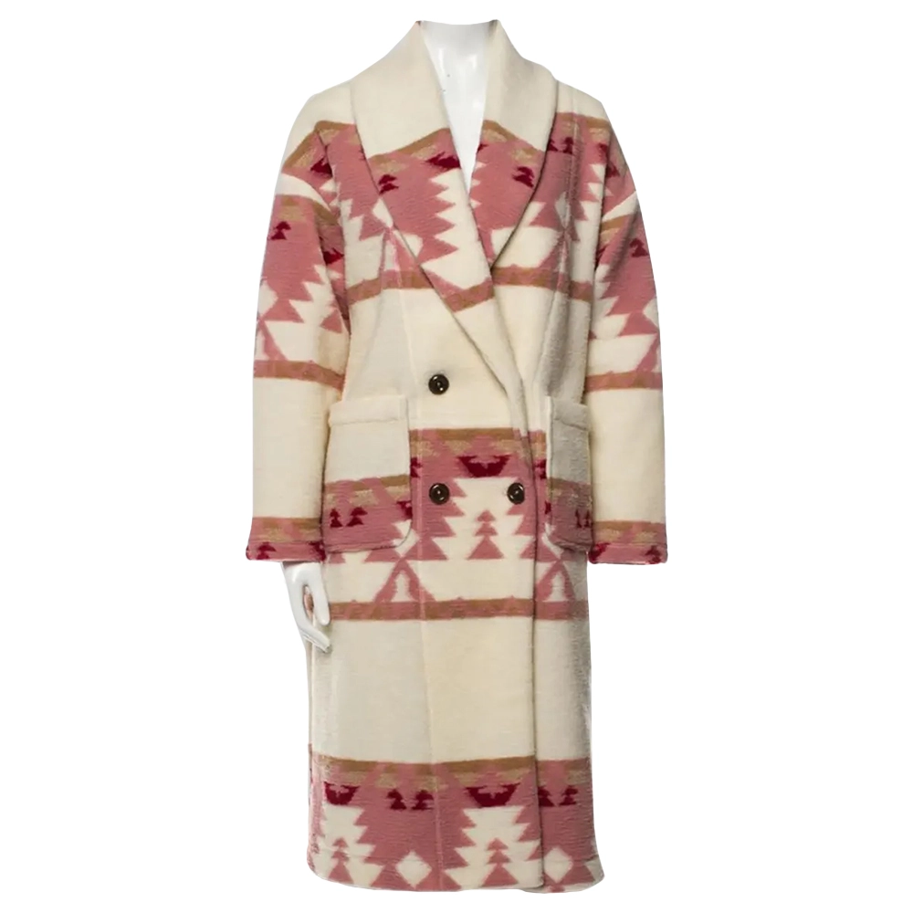 Beth Dutton Pink Coat