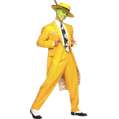 The Mask Stanley Ipkiss Yellow Suit