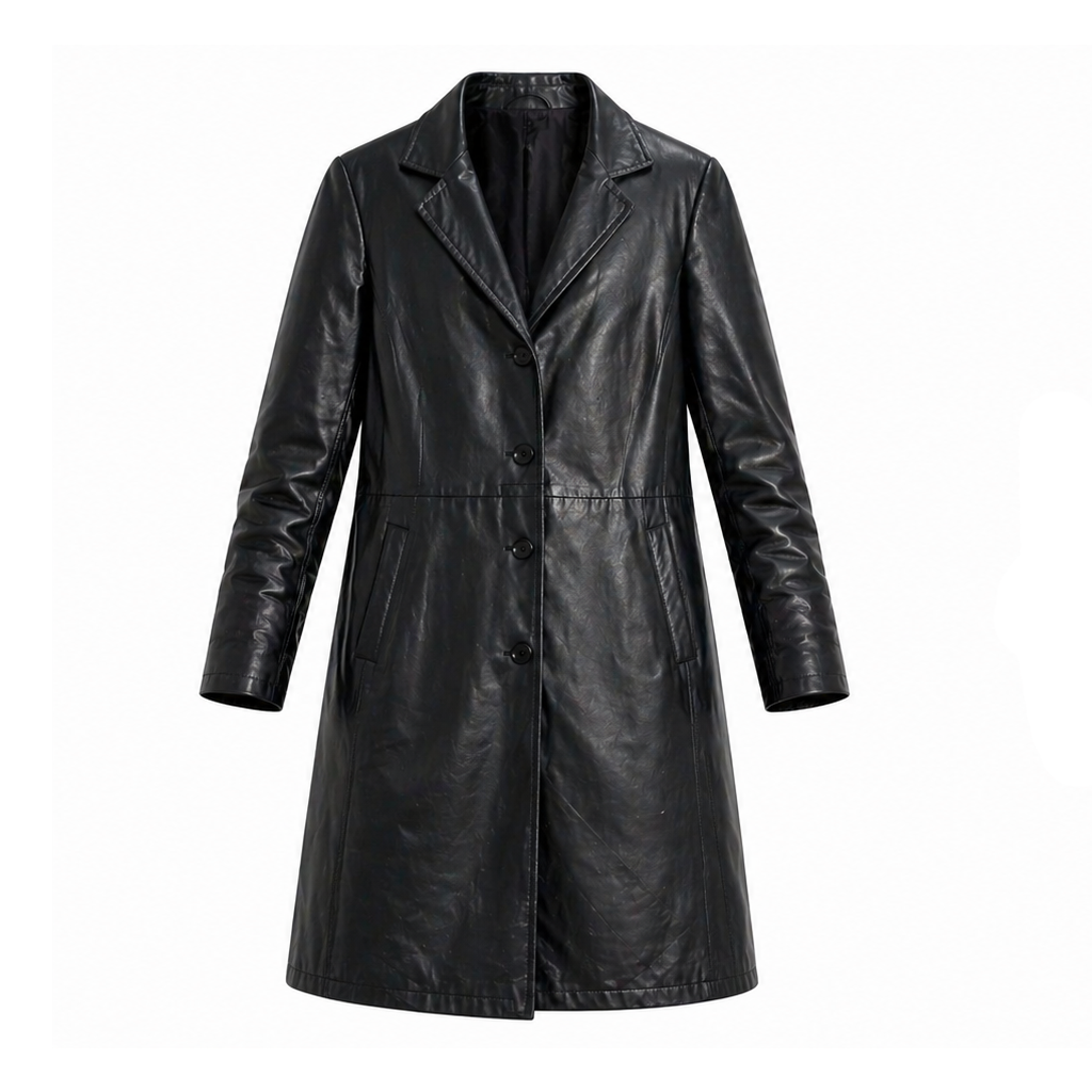 Emily Ratajkowski Paris Black Coat
