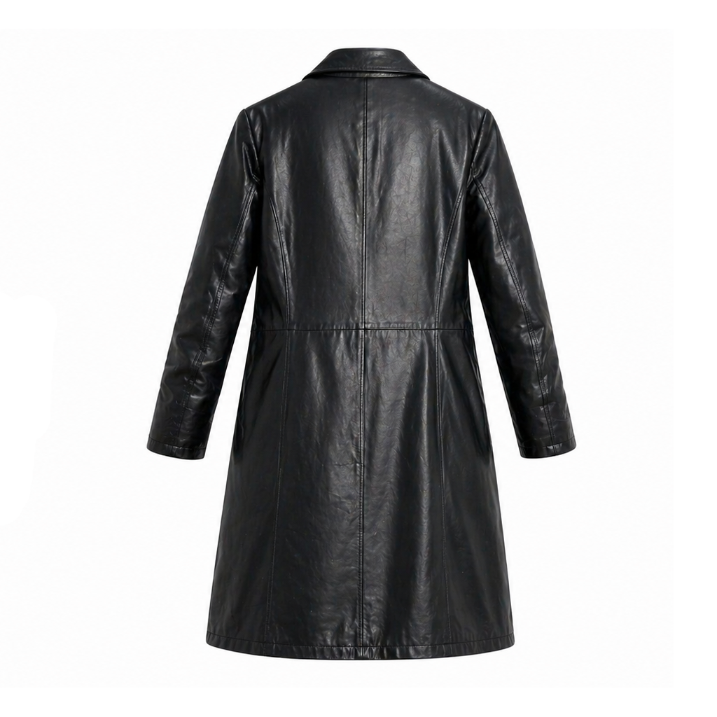 Emily Ratajkowski Paris Black Coat