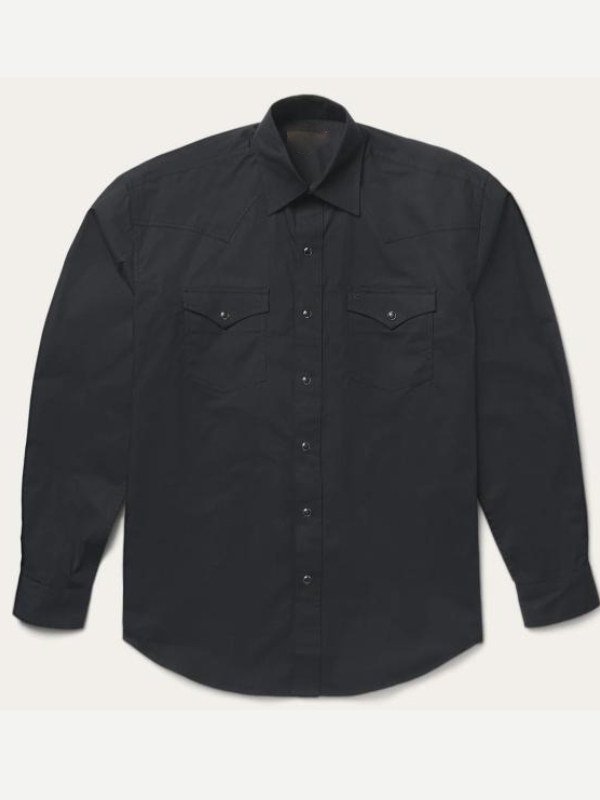 Dutton Ranch S01 Cole Hauser Black Western Shirt