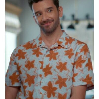 Shrinking S03 Michael Urie Floral Shirt