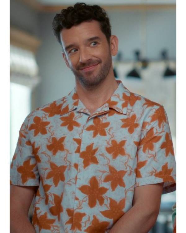 Shrinking S03 Michael Urie Floral Shirt