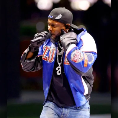 Kendrick Lamar Super Bowl 2026 Leather Jacket