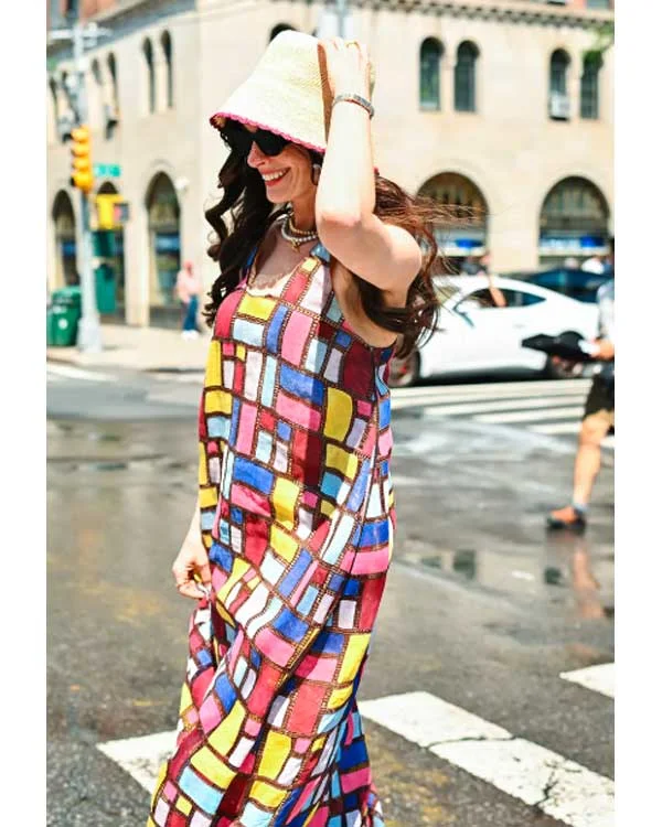 The Devil Wears Prada 2 Anne Hathaway Multi-color Long Dress