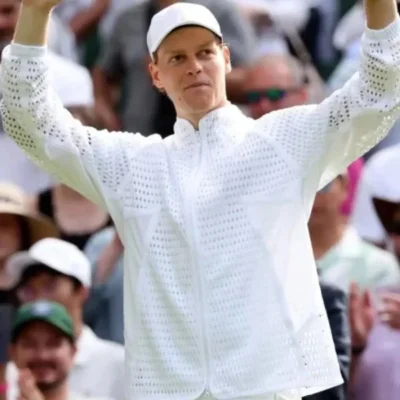 Jannik Sinner Championships Wimbledon 2026 Jacket