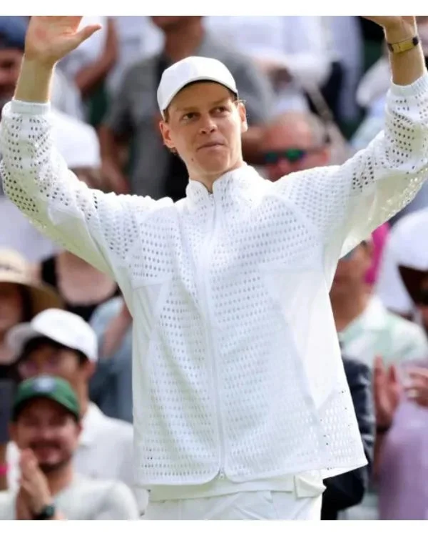 Jannik Sinner Championships Wimbledon 2026 Jacket