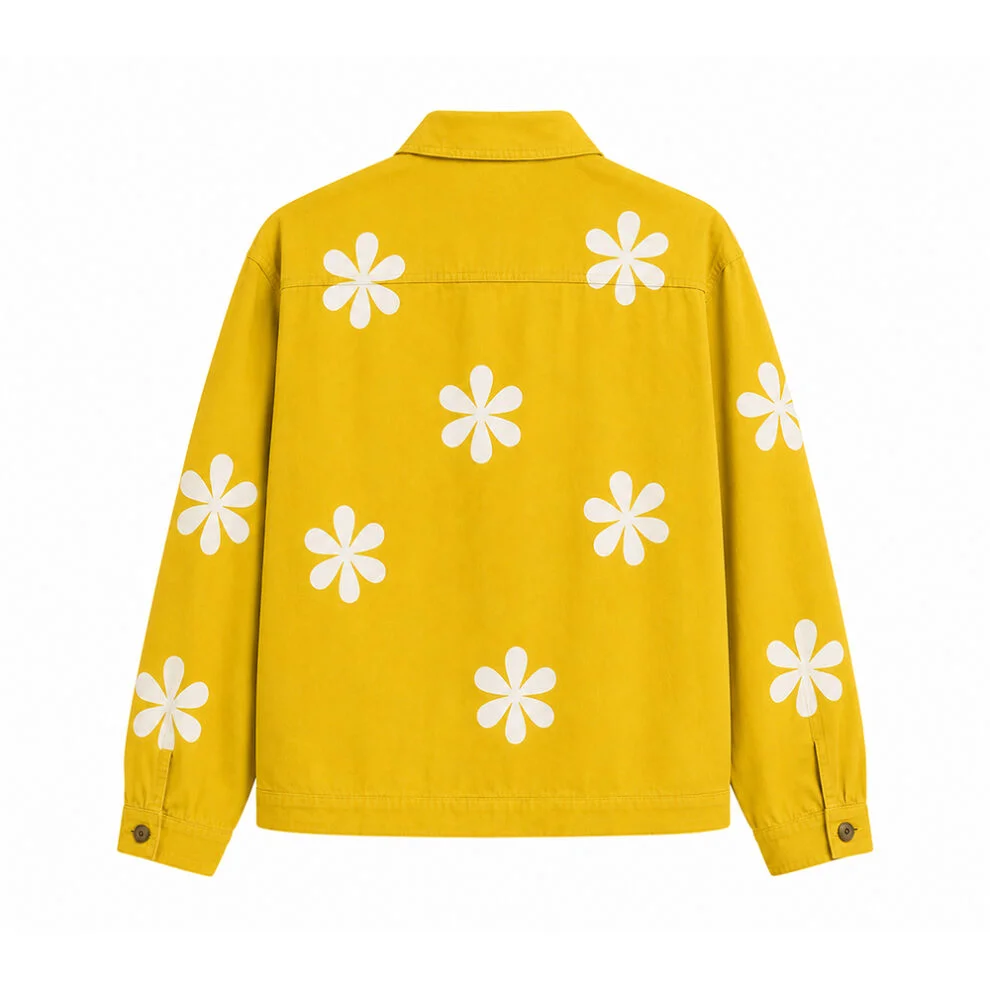 The Four Seasons S02 Kerri Kenney Yellow Daisy Print Jacket